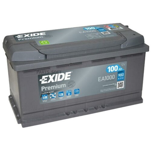 Аккумулятор EXIDE EA1000 от официального дистрибьютора, производитель - EXIDE, артикул EA1000