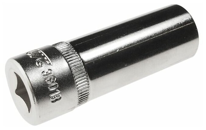 Головка торцевая 3/8 TORX E18х63мм глубокая JTC-36018