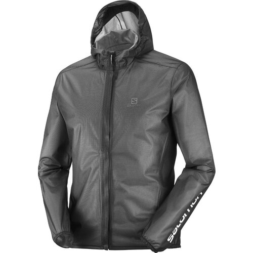 Куртка спортивная Salomon BONATTI RACE WP, размер XL, черный ветровка salomon bonatti pro wp размер xl черный