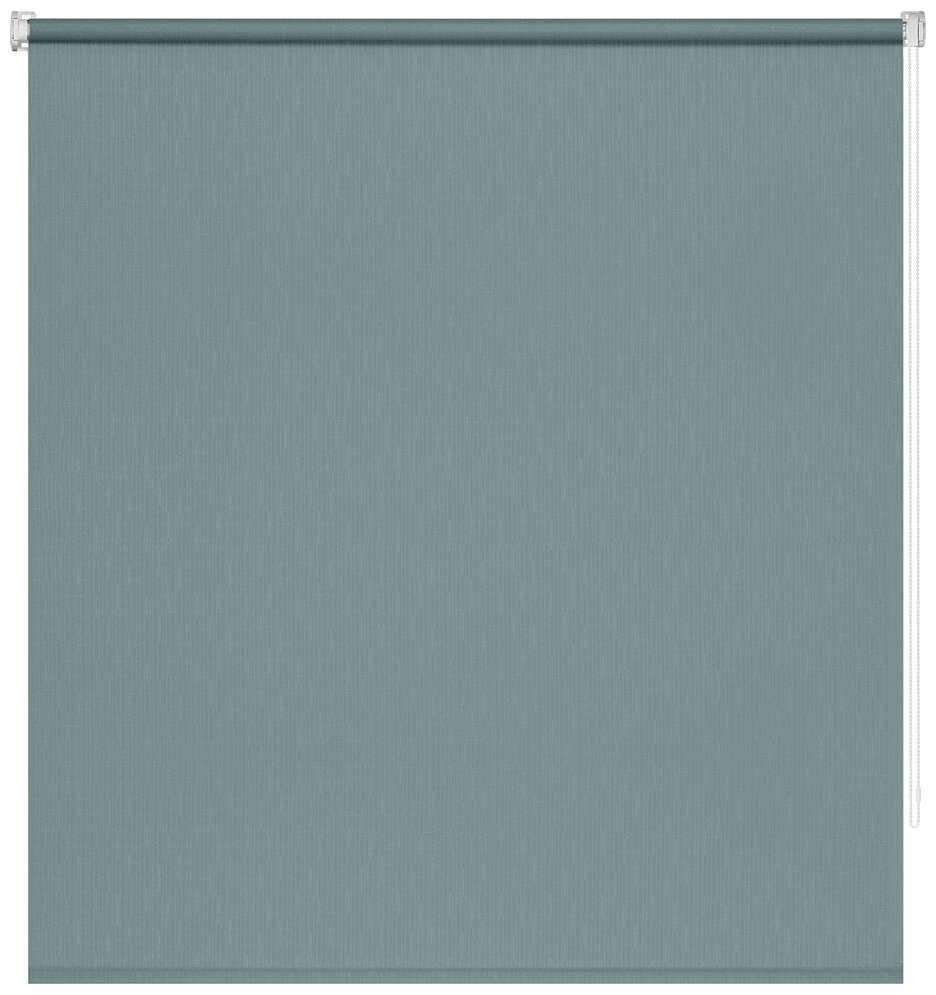 Рулонная штора Апилера Бирюзово-синий 080x160 Мини - фотография № 1