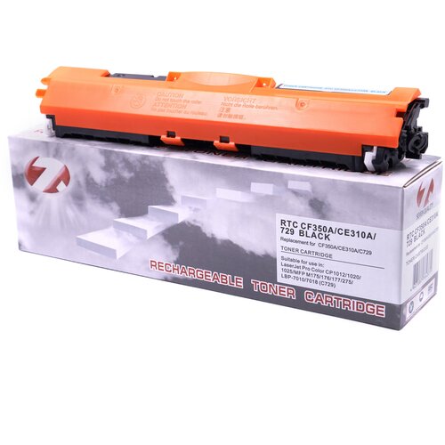 Картридж CF350A / CE310A / C729 Black 7Q ( 1300 страниц )