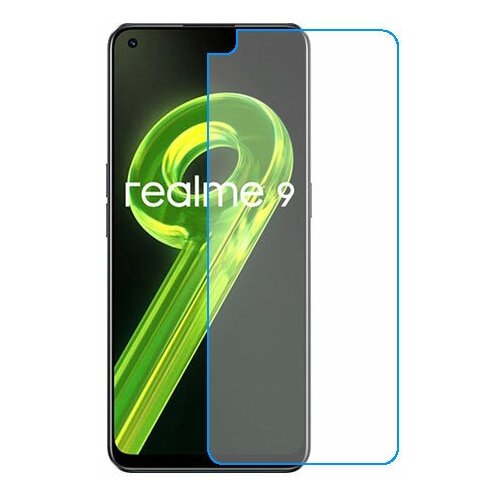 Realme 9 защитный экран из нано стекла 9H