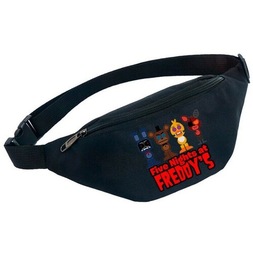 фото Сумка поясная noname, черный