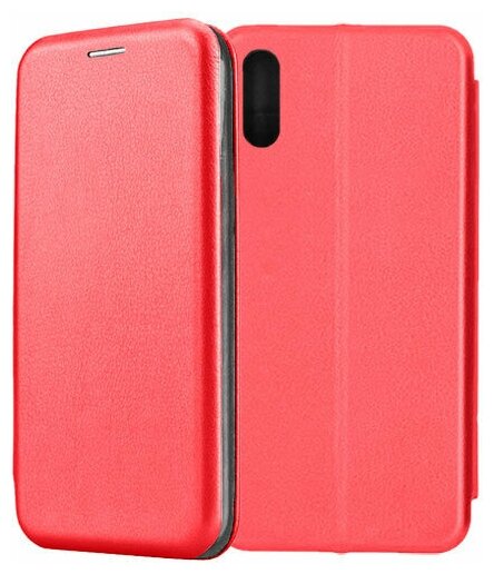 Чехол-книжка Fashion Case для Xiaomi Redmi 9A красный