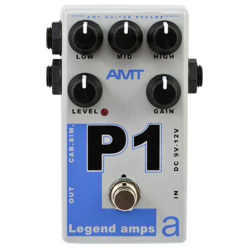 AMT Electronics Предусилитель P1 Legend Amps 1 шт. amt electronics e1 legend amps гитарный предусилитель engl