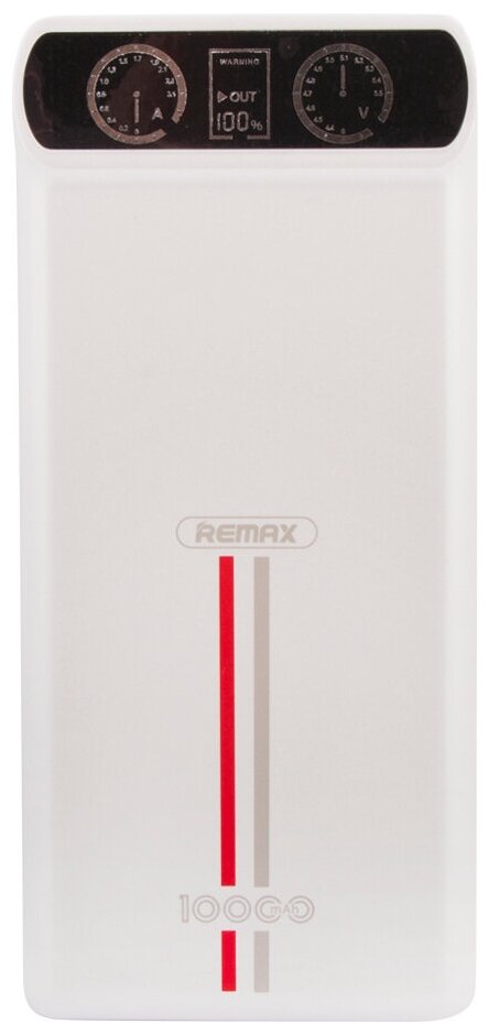 Внешний АКБ Power Bank Remax Kingree Series 10000мАч, RPP-18, белый