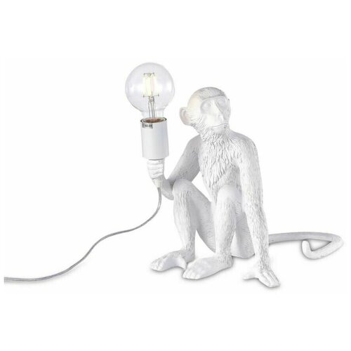 Лампа настольная обезьянка с абажуром APL.309.14.01