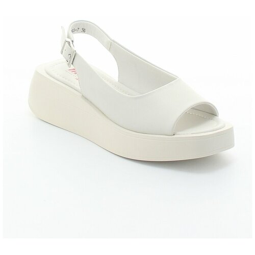 фото Босоножки tofa женские летние, размер 39, цвет бежевый, артикул 503393-7 тофа