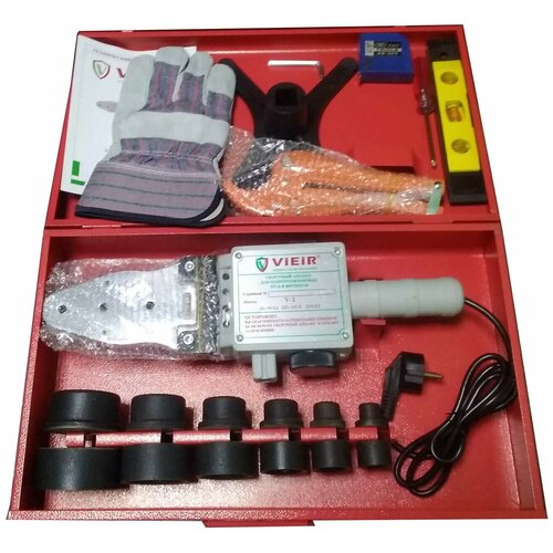 Сварочный аппарат 2200 Вт для полипропиленовых труб и фитингов 20-63 мм ViEiR арт V-2 520500₽