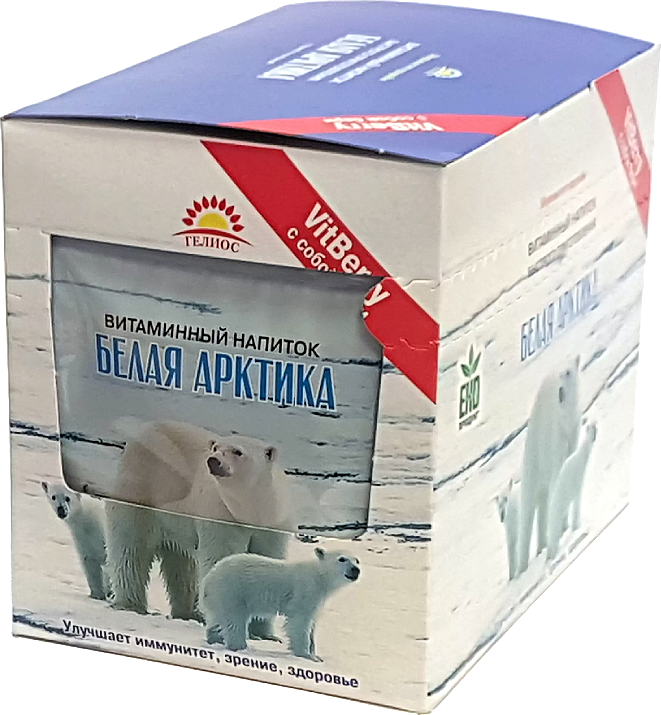 Витаминный напиток "Белая Арктика" 25 г. Коробка 20шт*25г