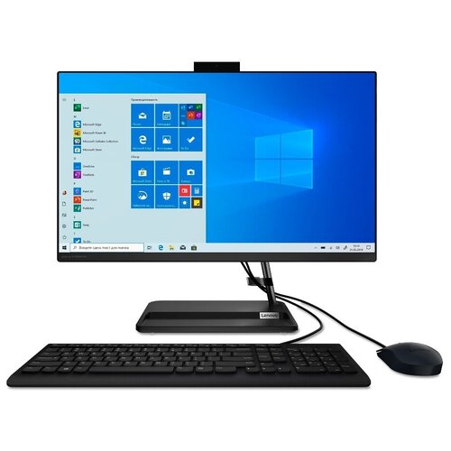 Моноблок Lenovo IdeaCentre 3 AIO 24ITL6 F0G0016HLK (Intel Core i3-1115G4 3.0GHz/4096Mb/1Tb/Intel HD Graphics/Wi-Fi/Bluetooth/Cam/23.8/1920x1080/No OS)