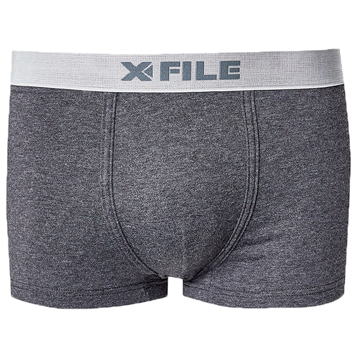 Трусы X-File Boxer ARGENTO, размер 5-XL, черный