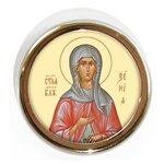 Икона Святая Блаженная Ксения Петербургская (авто) - изображение
