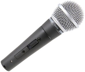 Микрофон Shure SM58S, черный