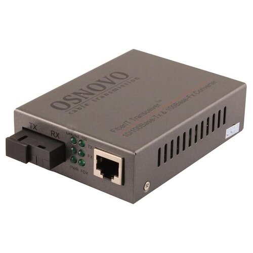 OSNOVO OMC-100-11S5a медиаконвертер mikrotik rbftc11