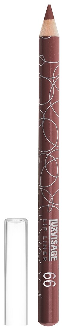 LUXVISAGE карандаш для губ Lip Liner, 66 лилово-коричневый