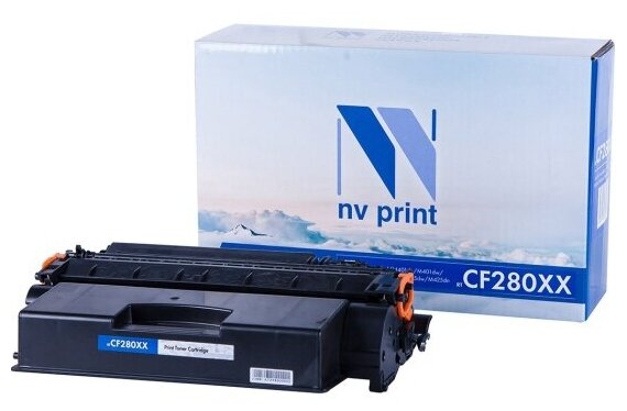 Картридж NV Print NV-CF280XX для Hewlett-Packard LaserJet Pro M401d/M401dn/M401dw/M401a/M401dne/MFP-M425dw/M425dn (10000k)