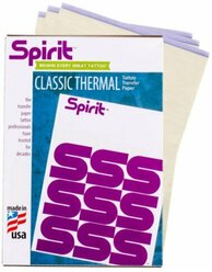 Spirit - Classic Thermal Transfer Paper Трансферная бумага для тату А4 - 10 листов