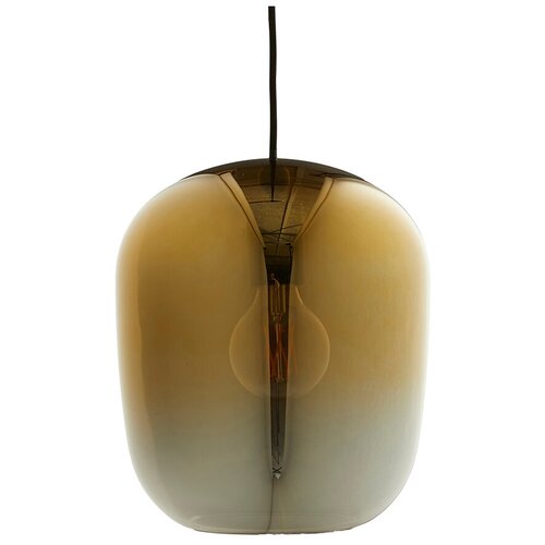 фото Лампа подвесная ombre d35 см, стекло, золото frandsen