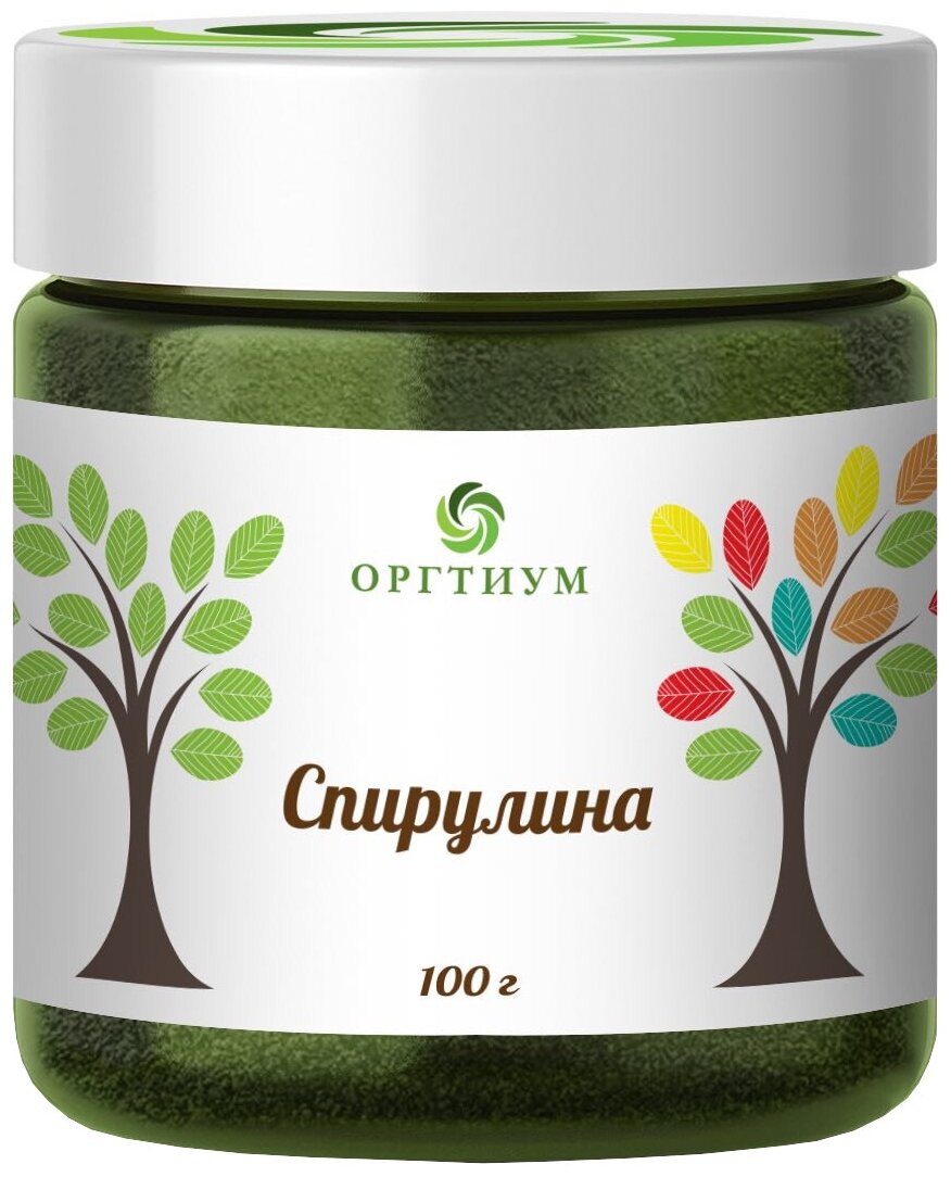 Спирулина Оргтиум, порошок, 100 г