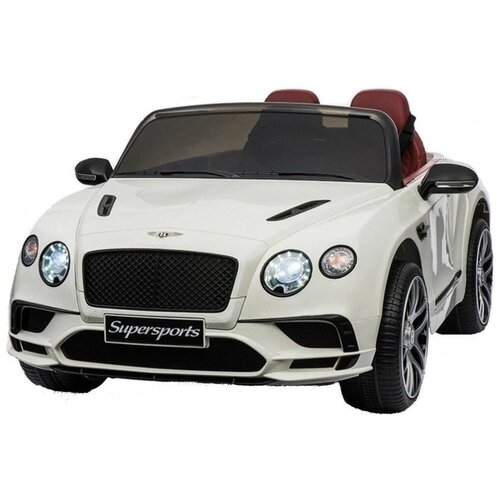 Toyland Автомобиль Bentley Continental, белый rivertoys автомобиль bentley continental supersports je1155 красно черный
