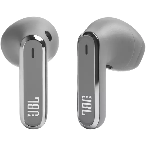 Беспроводные наушники JBL Live Flex, USB Type-C, серебристый