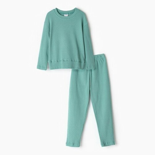 Комплект одежды Minaku, размер 134, зеленый