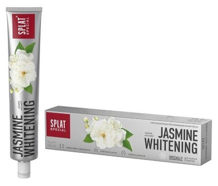 Зубная паста SPLAT Jasmine Whitening, 75 мл, 110 г, разноцветный