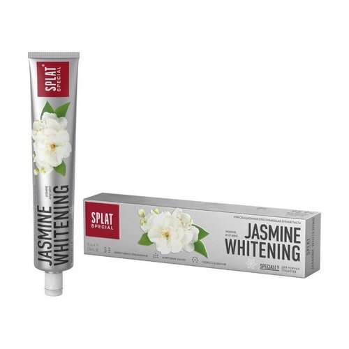 Зубная паста SPLAT Jasmine Whitening, 75 мл, 110 г, разноцветный