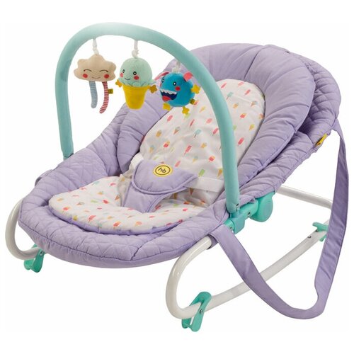 Шезлонг Happy Baby Nesty violet 2990₽
