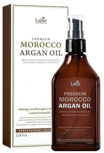 La'dor - Марокканское аргановое масло для волос "Premium Morocco Argan", 100мл