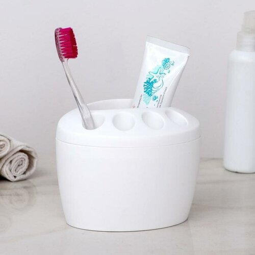 Martika Подставка для зубных щёток «Камея», цвет микс