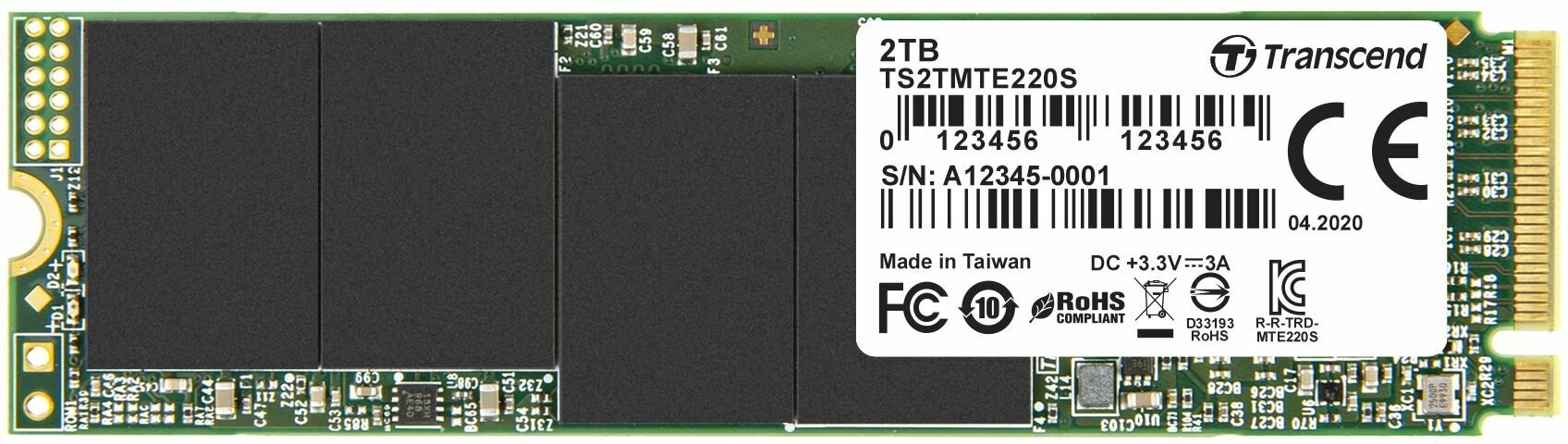 Твердотельный накопитель SSD Transcend TS2TMTE220S