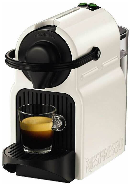 Капсульная кофемашина Krups Nespresso Inissia XN1001 19 бар, белый - фотография № 1