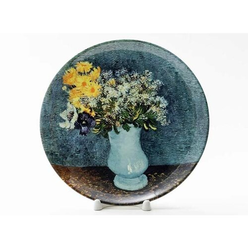 Декоративная тарелка Винсент Ван Гог Ваза с цветами
