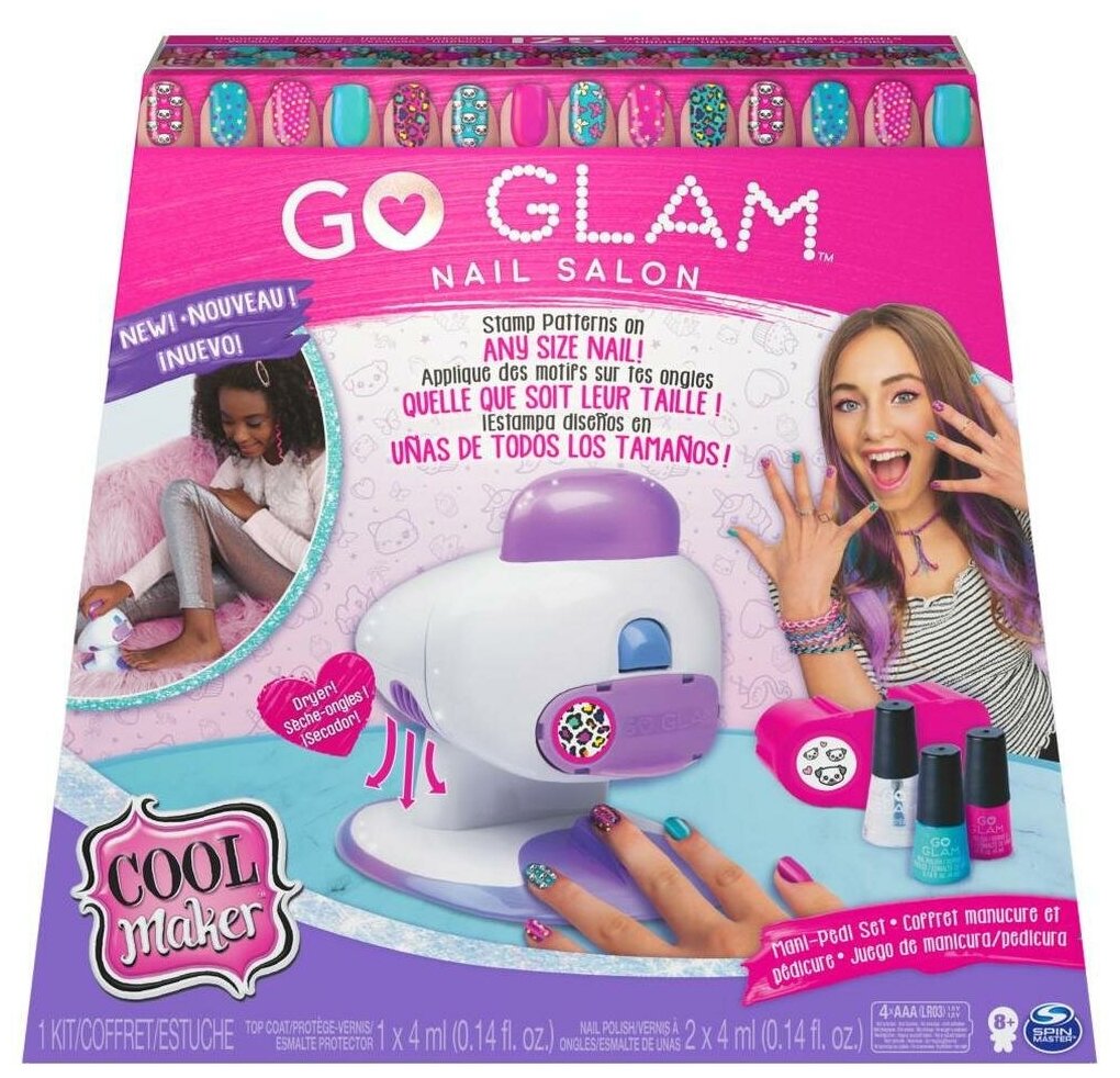 Spin Master Cool Maker "Гоу глэм" Маникюрный салон 2 в 1 6054791