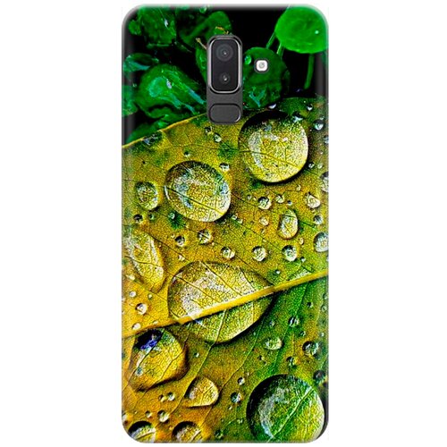 фото Re:pa накладка transparent для samsung galaxy j8 (2018) с принтом "после дождя"