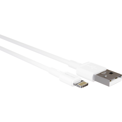 Дата-кабель USB 2.0A для Lightning 8-pin More choice K14i TPE 0.25м White дата кабель usb 2 0a для lightning 8 pin more choice k14i tpe 3м white