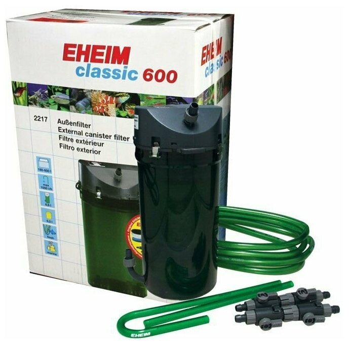 Внешний фильтр EHEIM CLASSIC 2217050 (до 600 л) с био наполнителем - фотография № 10