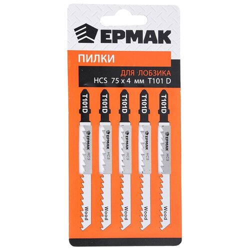 Пилка Ермак HCS EU 75x4mm T-101D 5шт 664-322