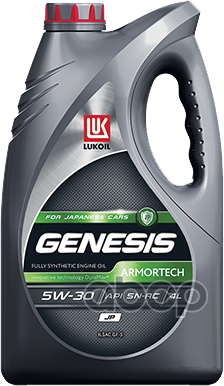 LUKOIL Масло Моторное Лукойл Genesis Armortech Jp 5W-30 Синтетическое 4 Л 3149902