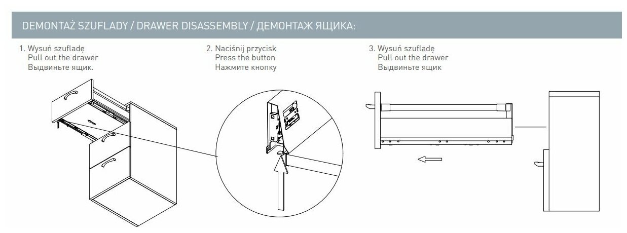 Модерн Бокс PRO L-450, низкий H-84 мм, антрацит GTV - фото №14