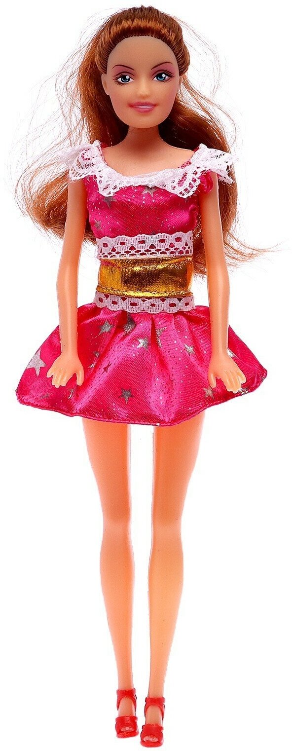 Кукла модная «Моя любимая кукла» в платье, микс
