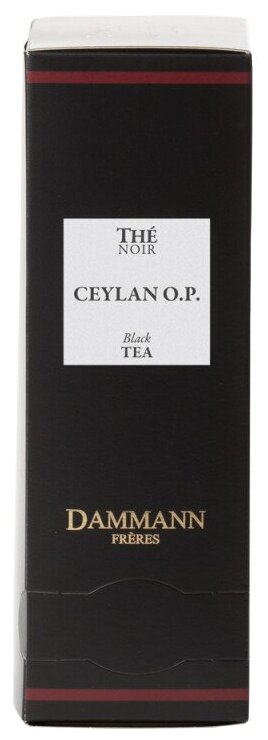 Чай в пакетиках Dammann Ceylon O.P.(Цейлон О.Р) 24 шт - фотография № 1