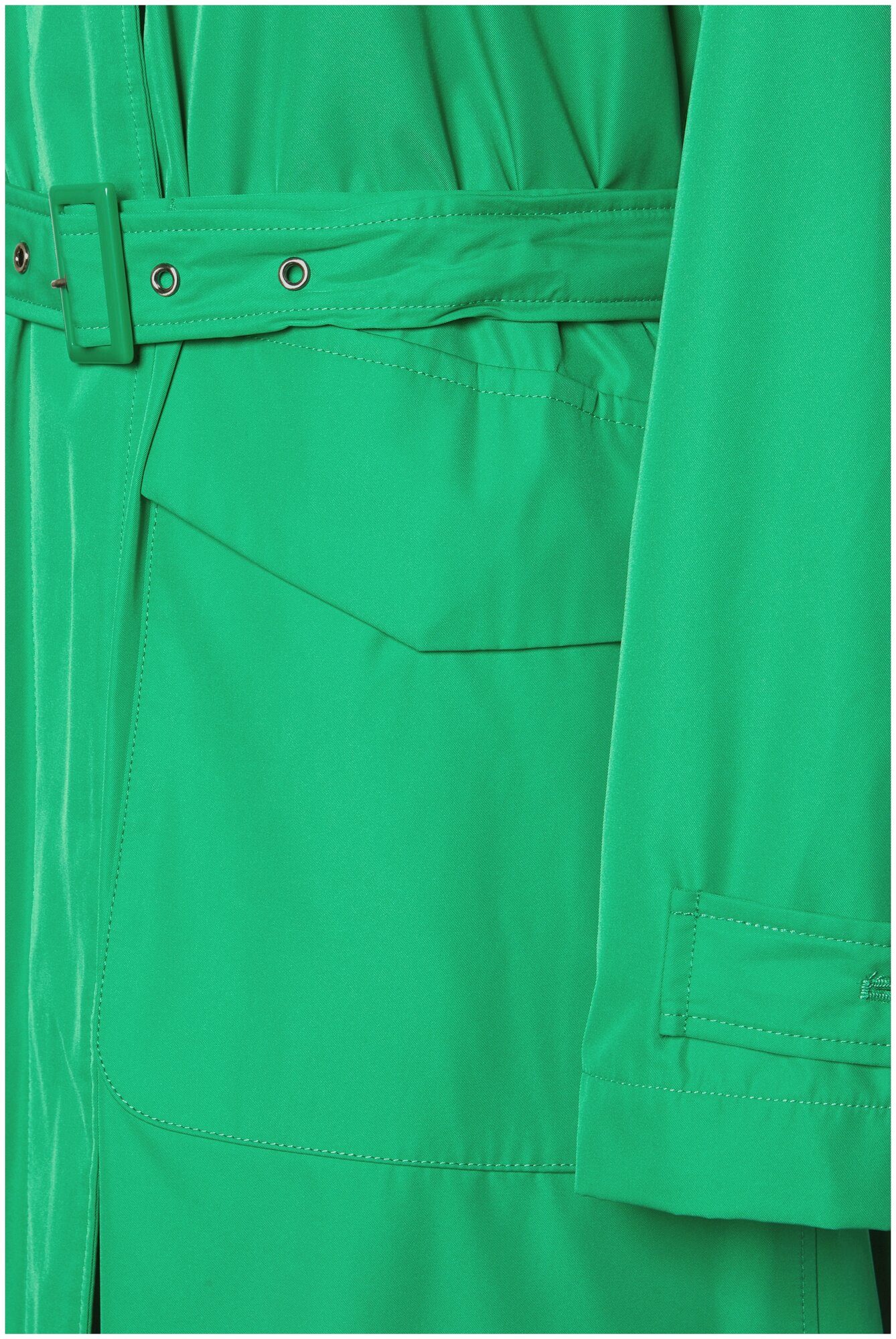 Плащ GEOX, размер 38, зелeный — фото 1