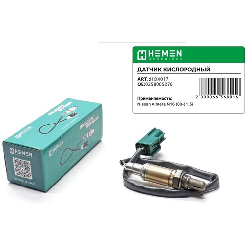 Датчик кислорода Nissan Almera N16 00- 1.5i после кат. (HOX017)