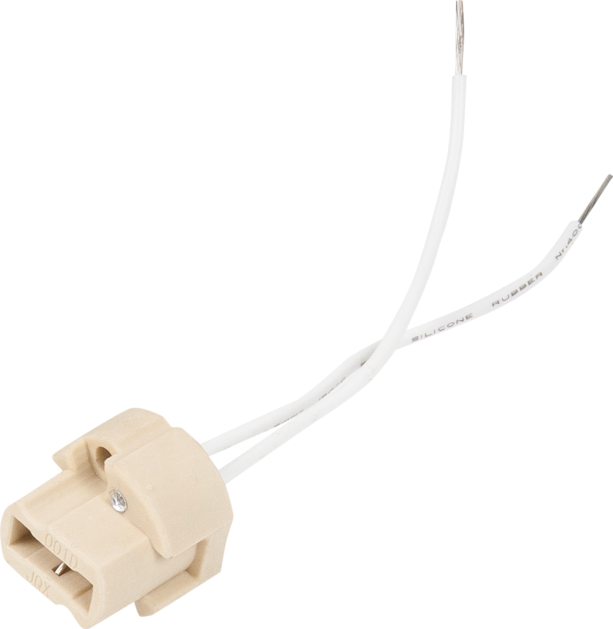 Патрон керамический Uniel для лампы G9 цвет белый