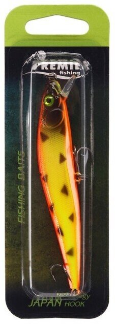 PREMIER fishing Воблер PREMIER Vizor, 10 см, 9.8 г, минноу, плавающий (0.3-0.8 м), цвет 010/1 (PR-V100-010/1)