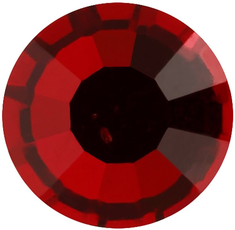 Страз клеевой "PRECIOSA" 438-11-612 i SS10 цветн. 2.7 мм стекло в пакете красный (lt. siam 90070) 5 штук