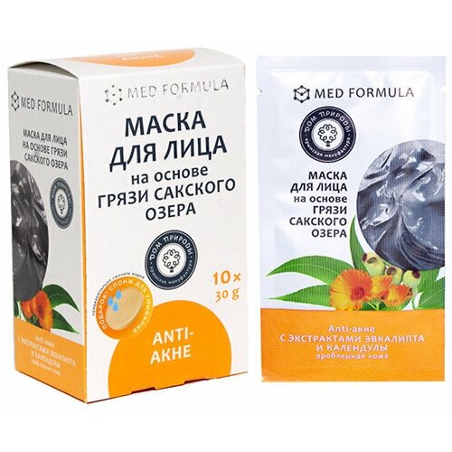 Маска для лица Anti-акне, Мануфактура Дом природы, для проблемной кожи + спонж, 300 грамм дом природы маска для лица анти акне для проблемной кожи 170 г дом природы